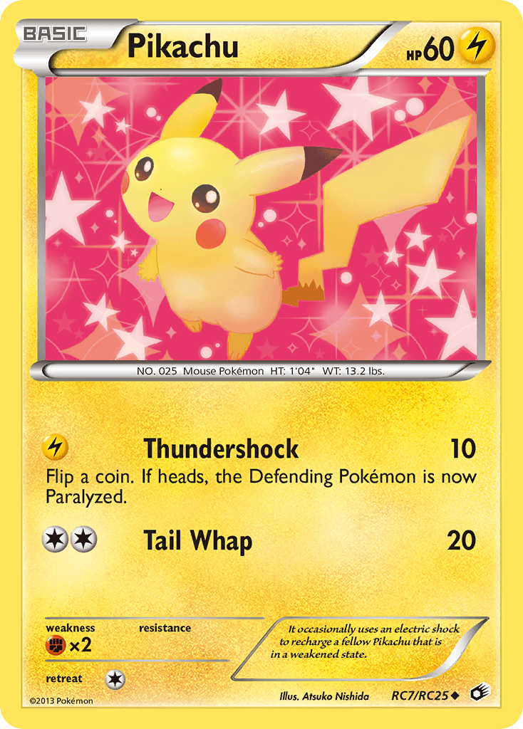 Pikachu, kortbilde fra pokemontcg.io