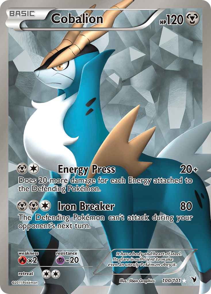 Cobalion, kortbilde fra pokemontcg.io