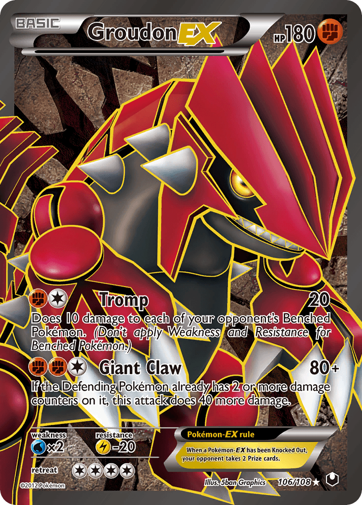 Groudon-EX, kortbilde fra pokemontcg.io