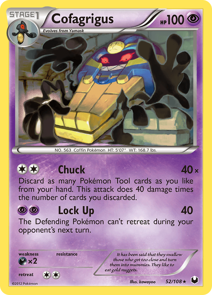 Cofagrigus, kortbilde fra pokemontcg.io