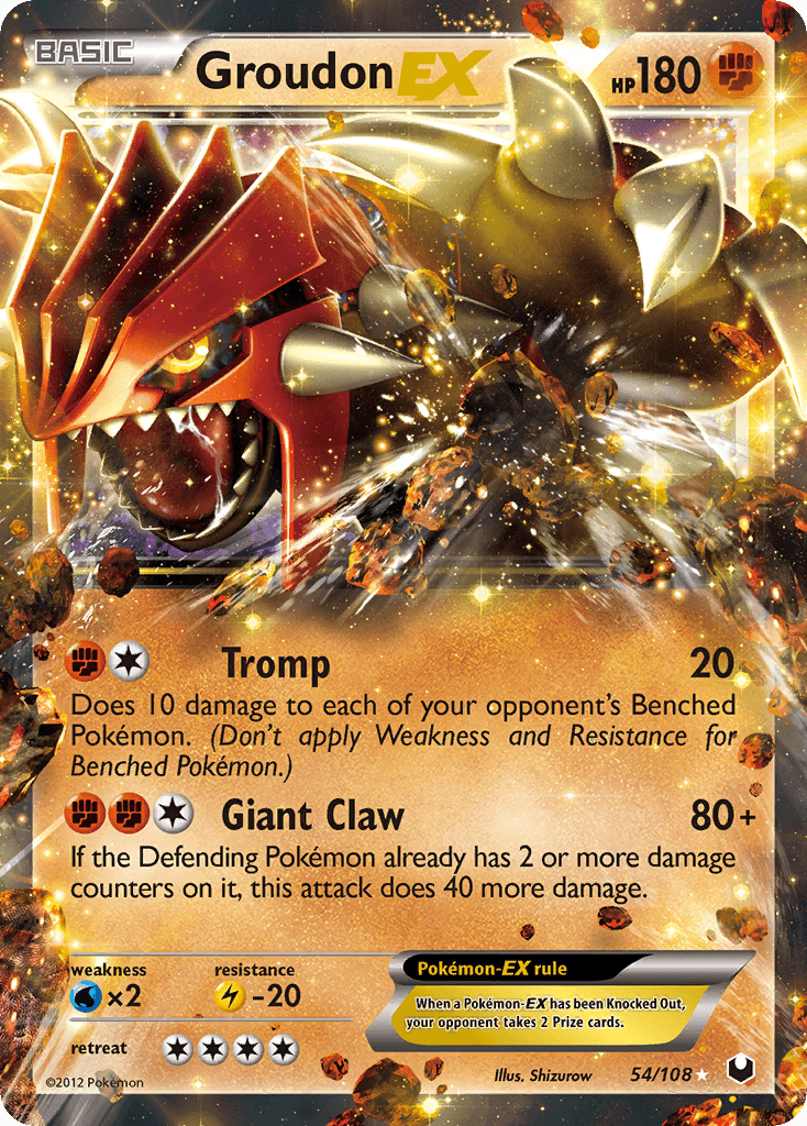 Groudon-EX, kortbilde fra pokemontcg.io