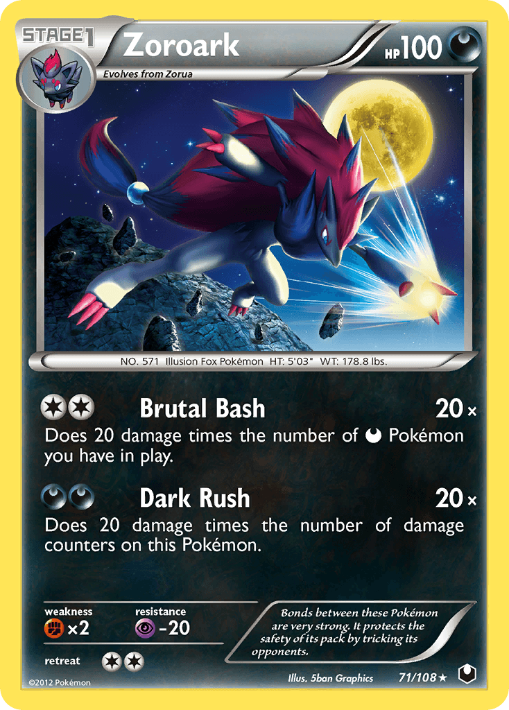 Zoroark, kortbilde fra pokemontcg.io