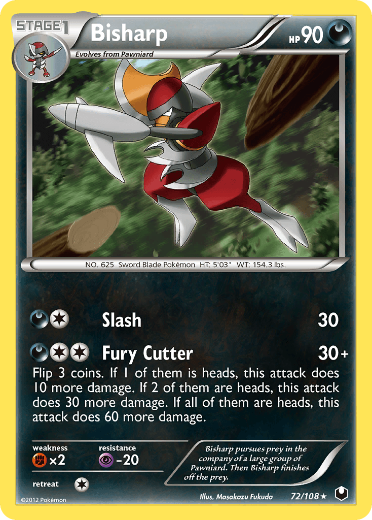 Bisharp, kortbilde fra pokemontcg.io