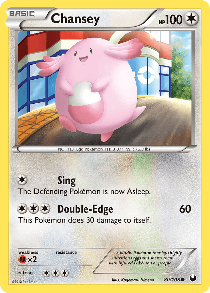 Chansey, kortbilde fra pokemontcg.io