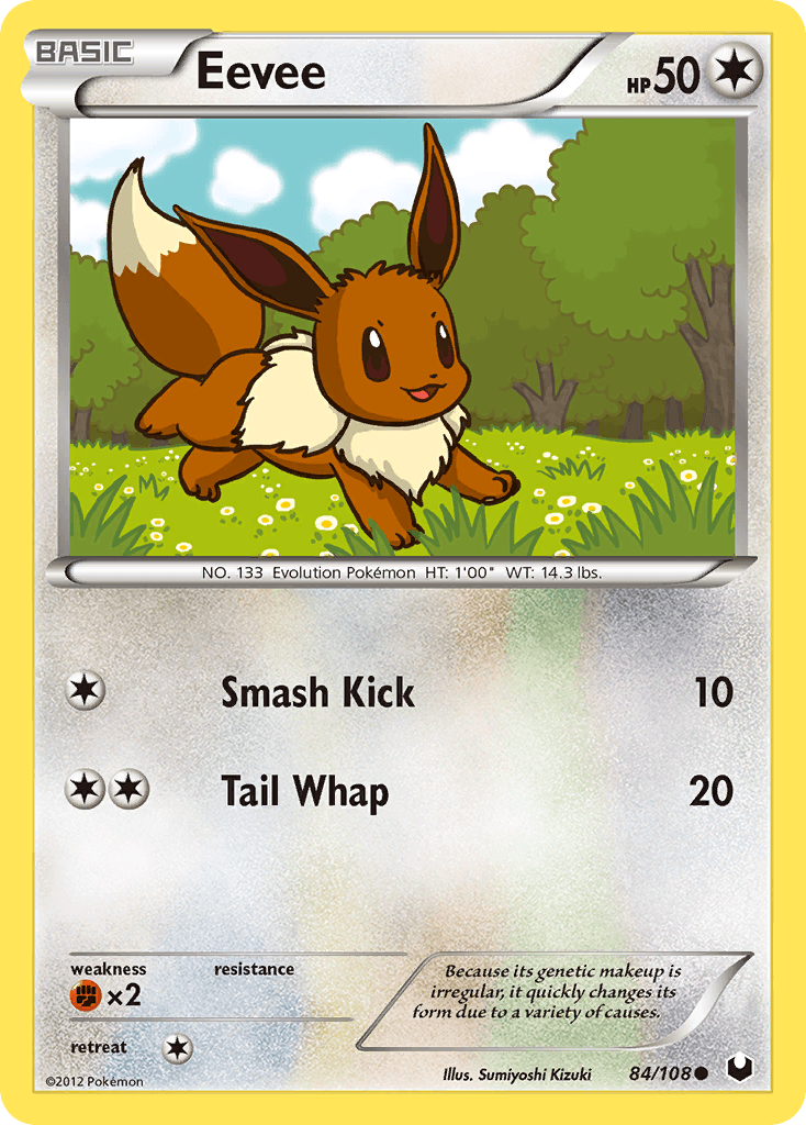 Eevee, kortbilde fra pokemontcg.io