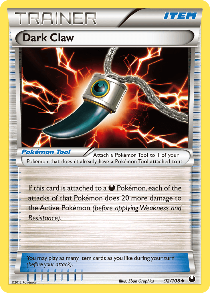 Dark Claw, kortbilde fra pokemontcg.io