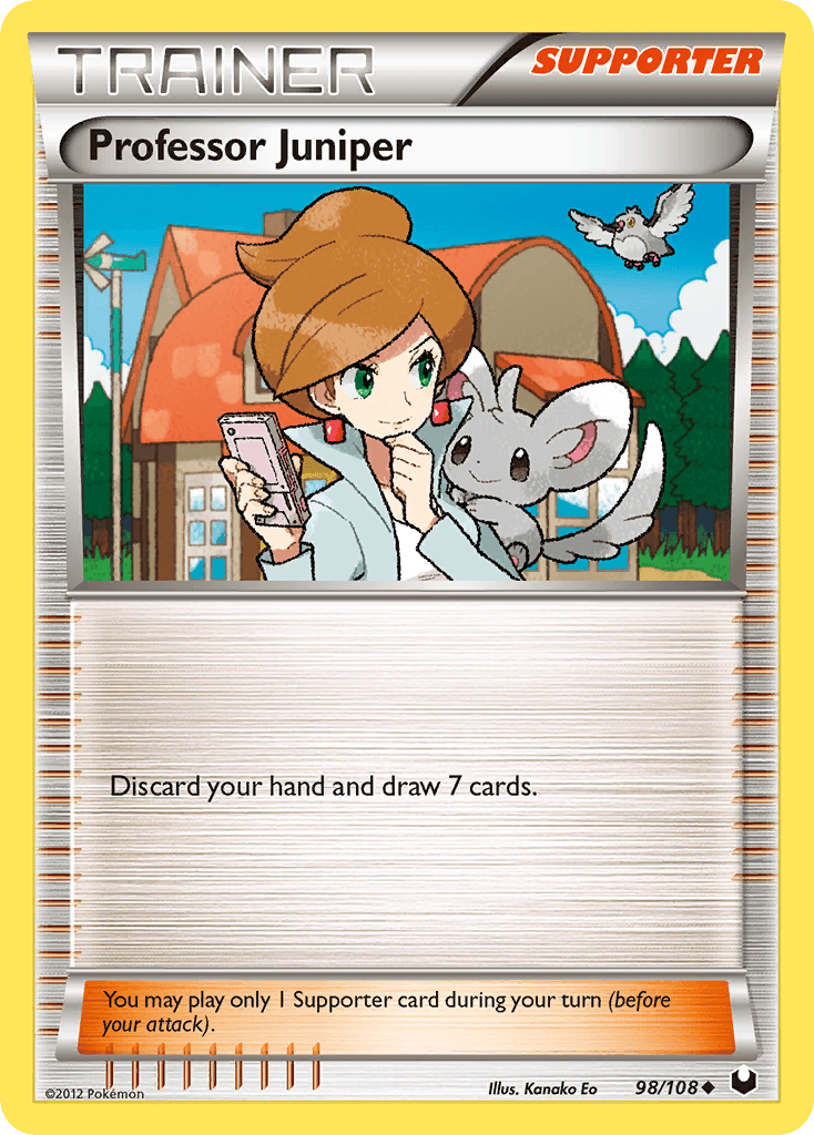 Professor Juniper, kortbilde fra pokemontcg.io