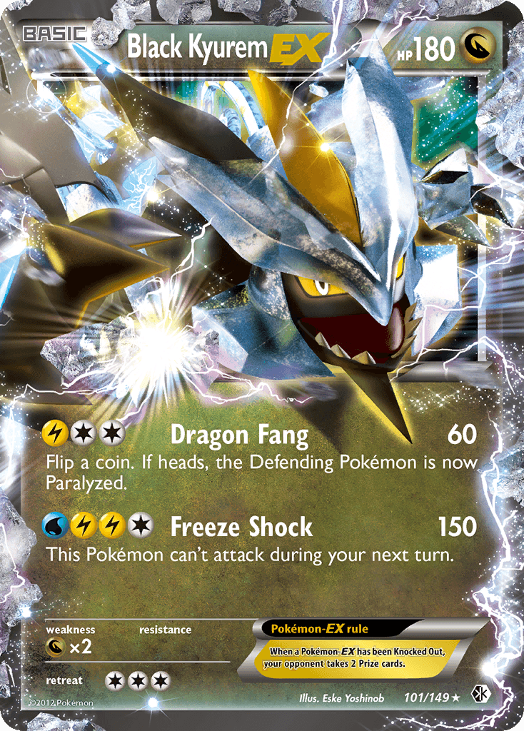 Black Kyurem-EX, kortbilde fra pokemontcg.io