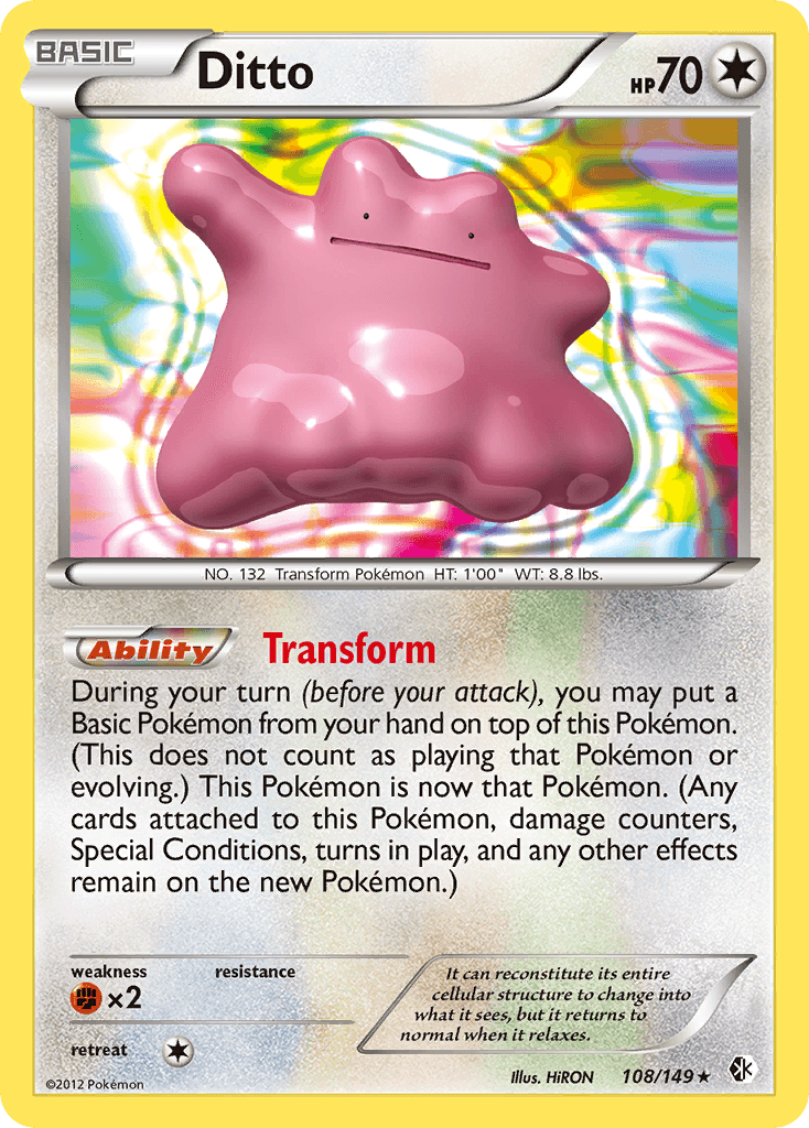 Ditto, kortbilde fra pokemontcg.io