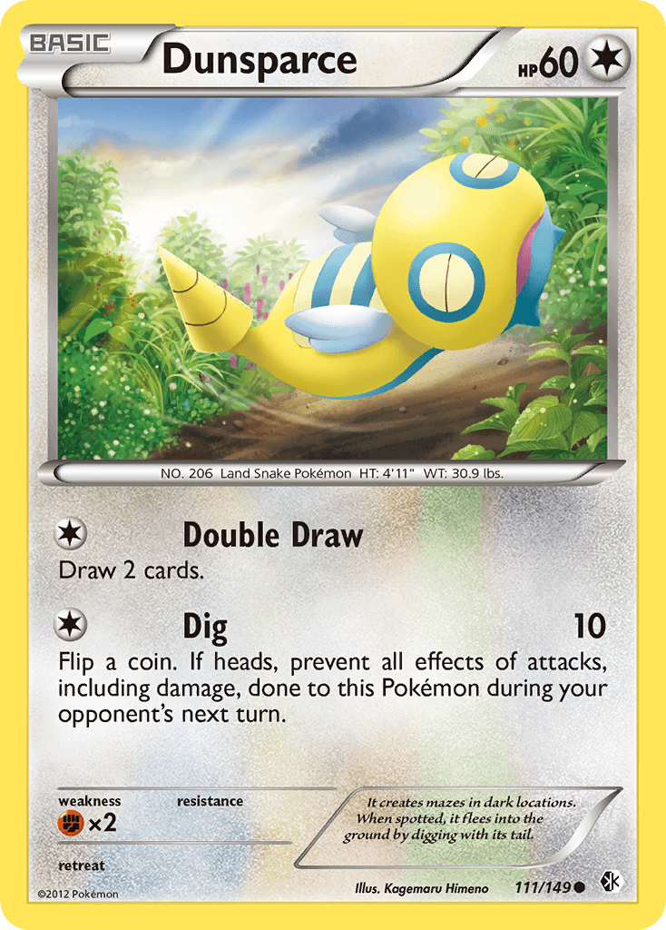 Dunsparce, kortbilde fra pokemontcg.io