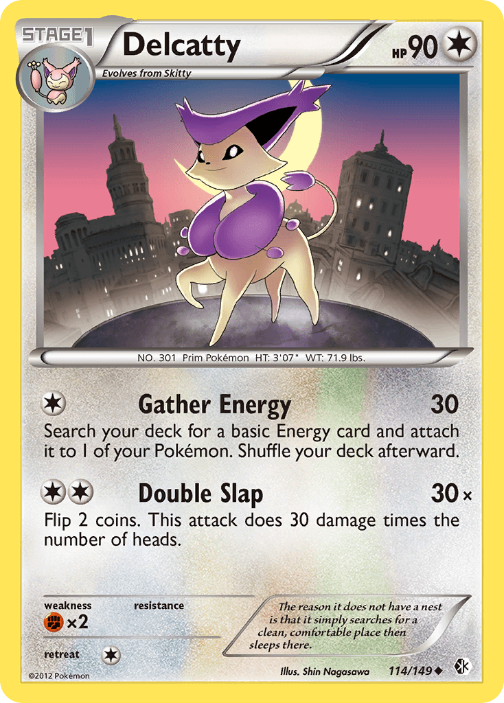 Delcatty, kortbilde fra pokemontcg.io