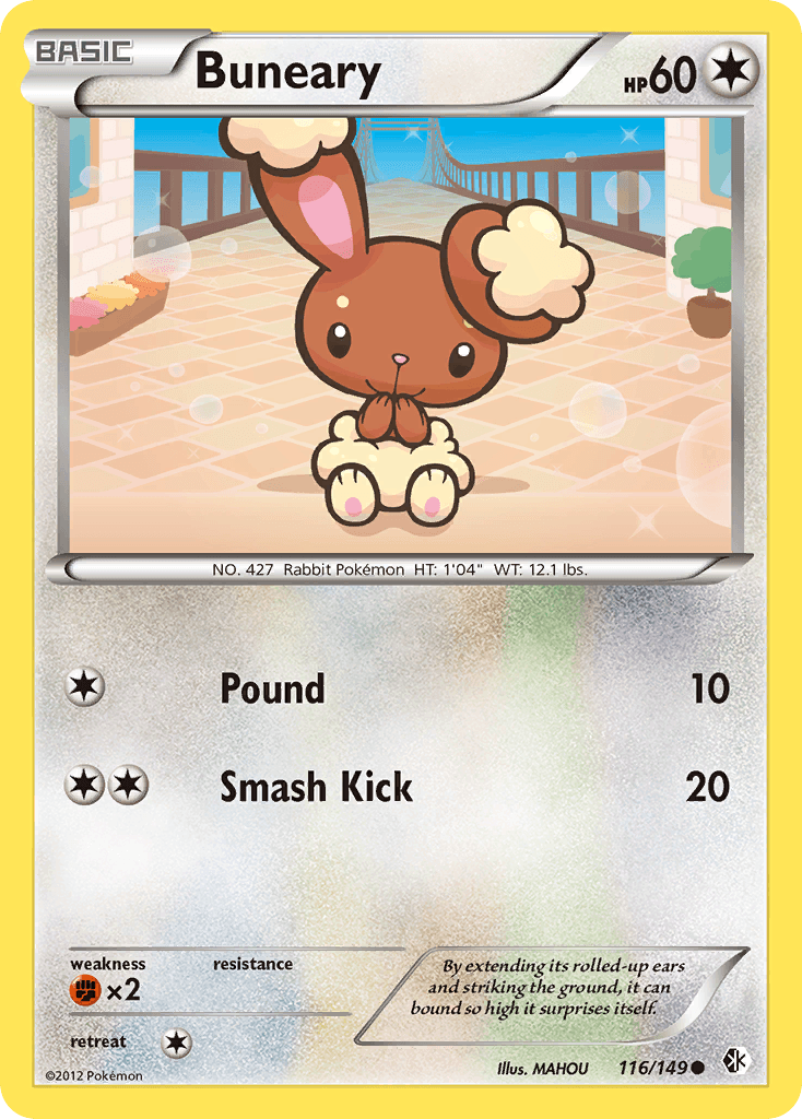 Buneary, kortbilde fra pokemontcg.io