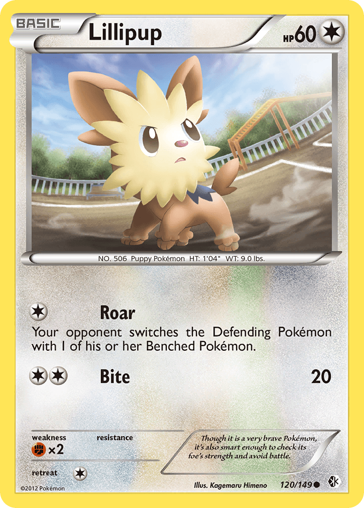 Lillipup, kortbilde fra pokemontcg.io