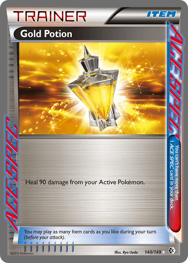 Gold Potion, kortbilde fra pokemontcg.io