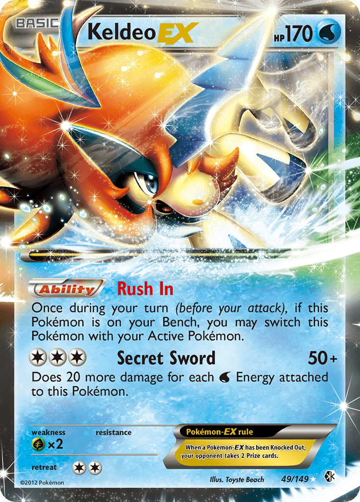 Keldeo-EX, kortbilde fra pokemontcg.io