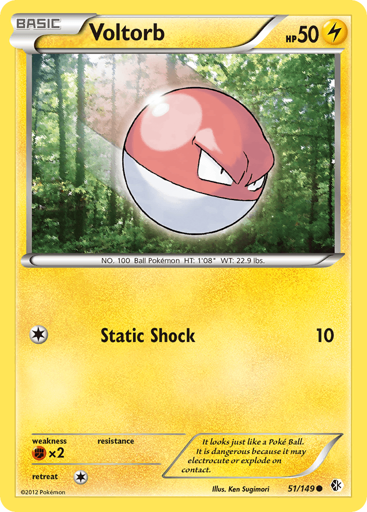 Voltorb, kortbilde fra pokemontcg.io