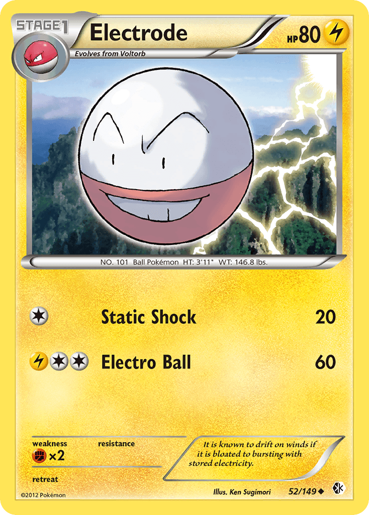 Electrode, kortbilde fra pokemontcg.io