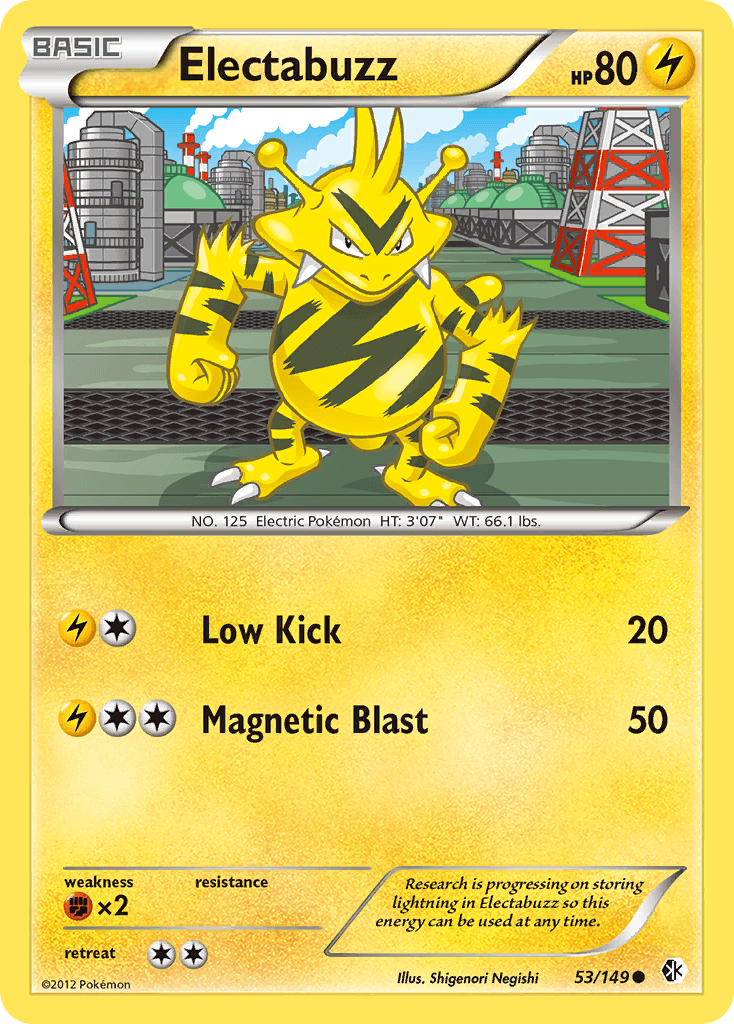 Electabuzz, kortbilde fra pokemontcg.io