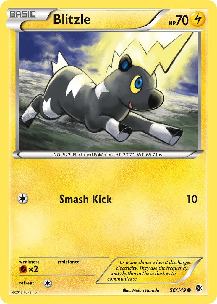 Blitzle, kortbilde fra pokemontcg.io