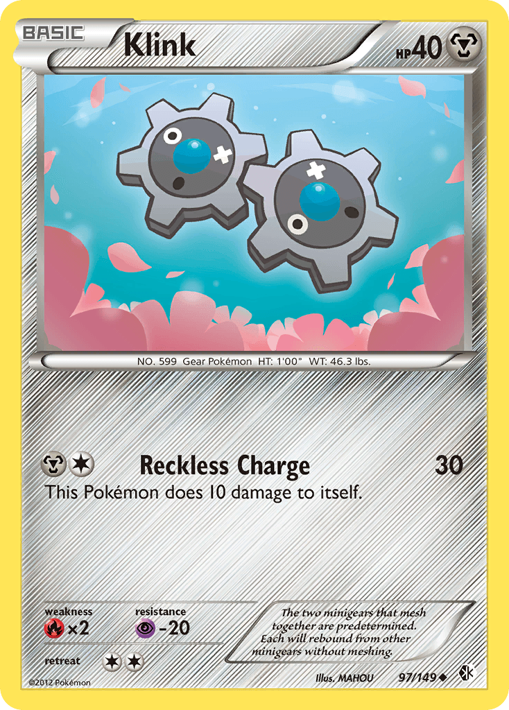 Klink, kortbilde fra pokemontcg.io