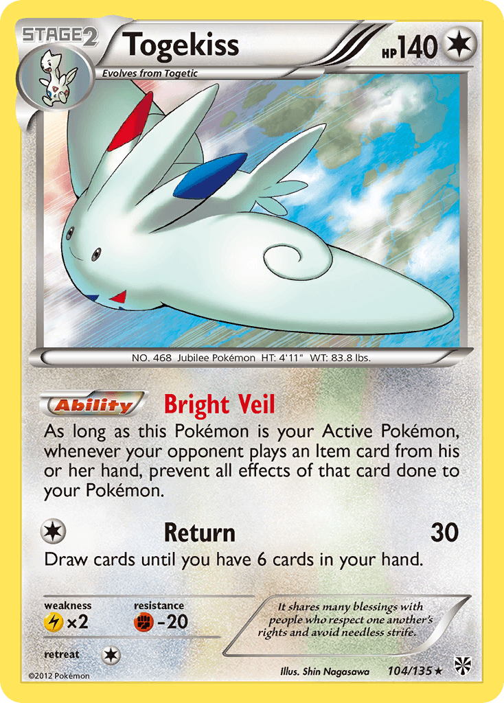 Togekiss, kortbilde fra pokemontcg.io