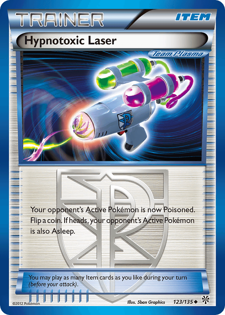 Hypnotoxic Laser, kortbilde fra pokemontcg.io