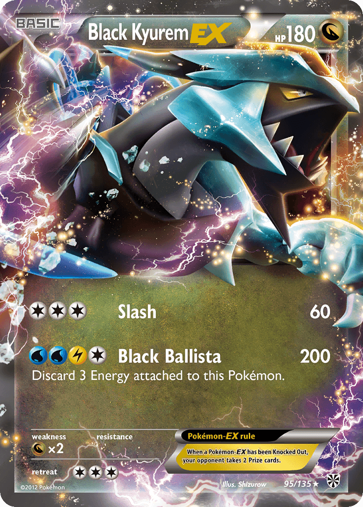 Black Kyurem-EX, kortbilde fra pokemontcg.io