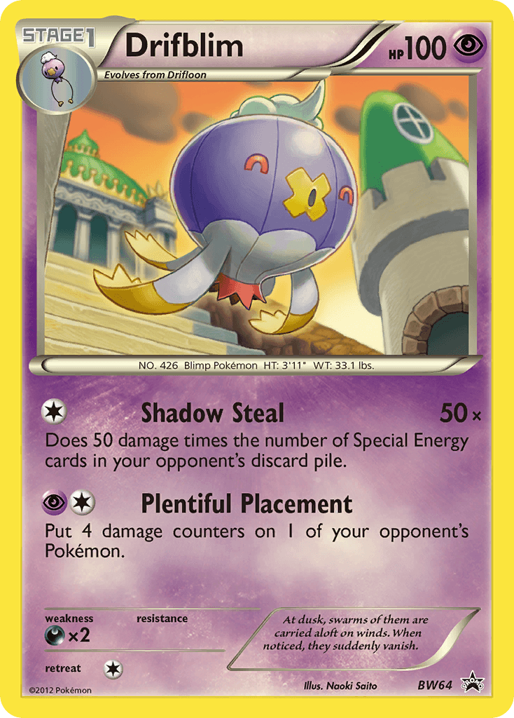 Drifblim, kortbilde fra pokemontcg.io