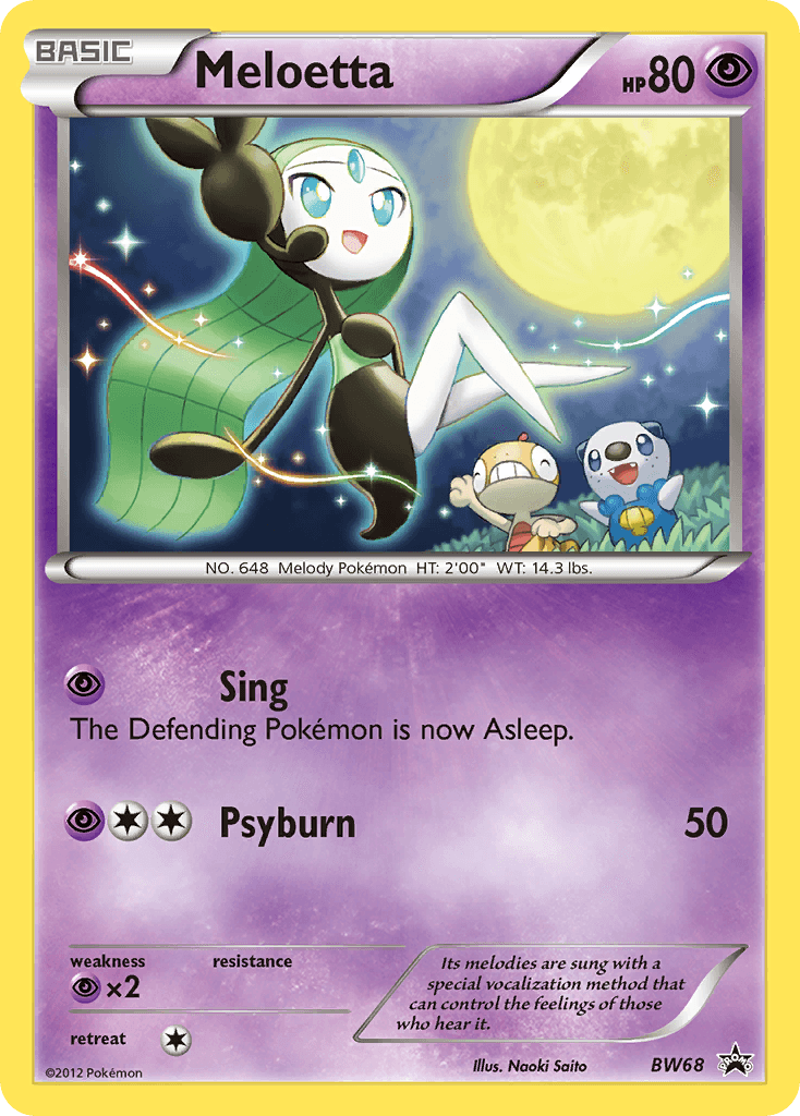 Meloetta, kortbilde fra pokemontcg.io