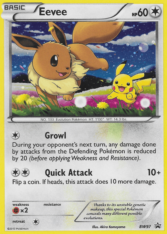 Eevee, kortbilde fra pokemontcg.io