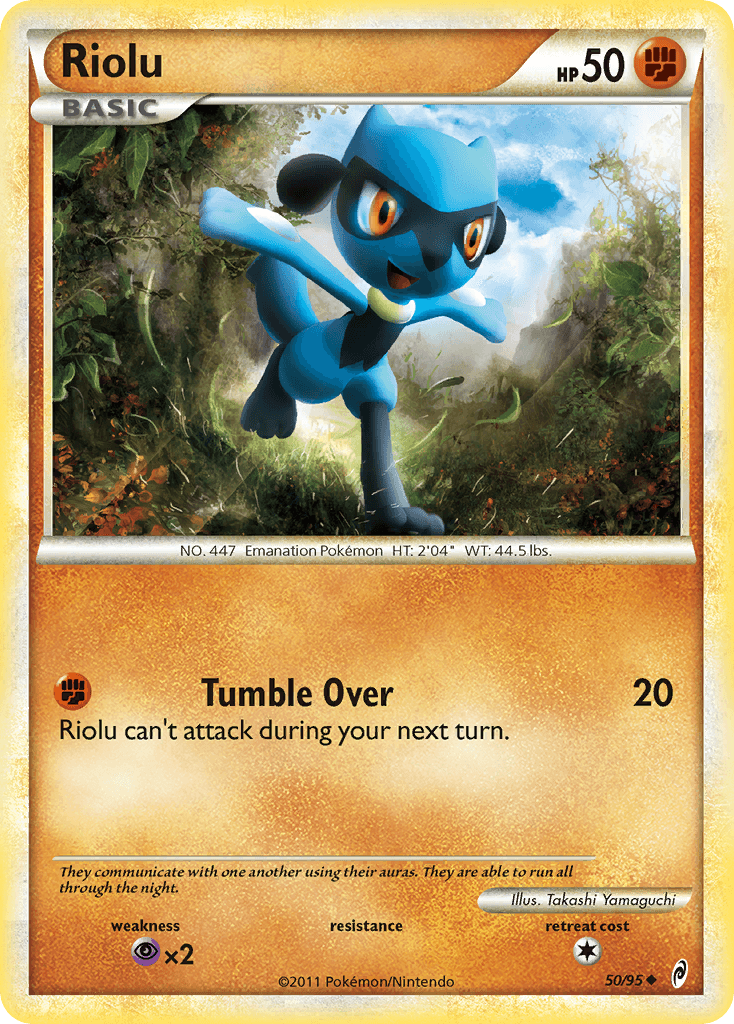 Riolu, kortbilde fra pokemontcg.io