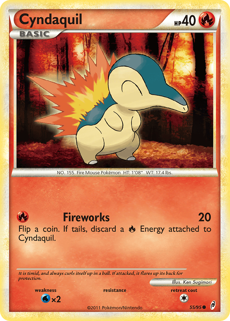 Cyndaquil, kortbilde fra pokemontcg.io