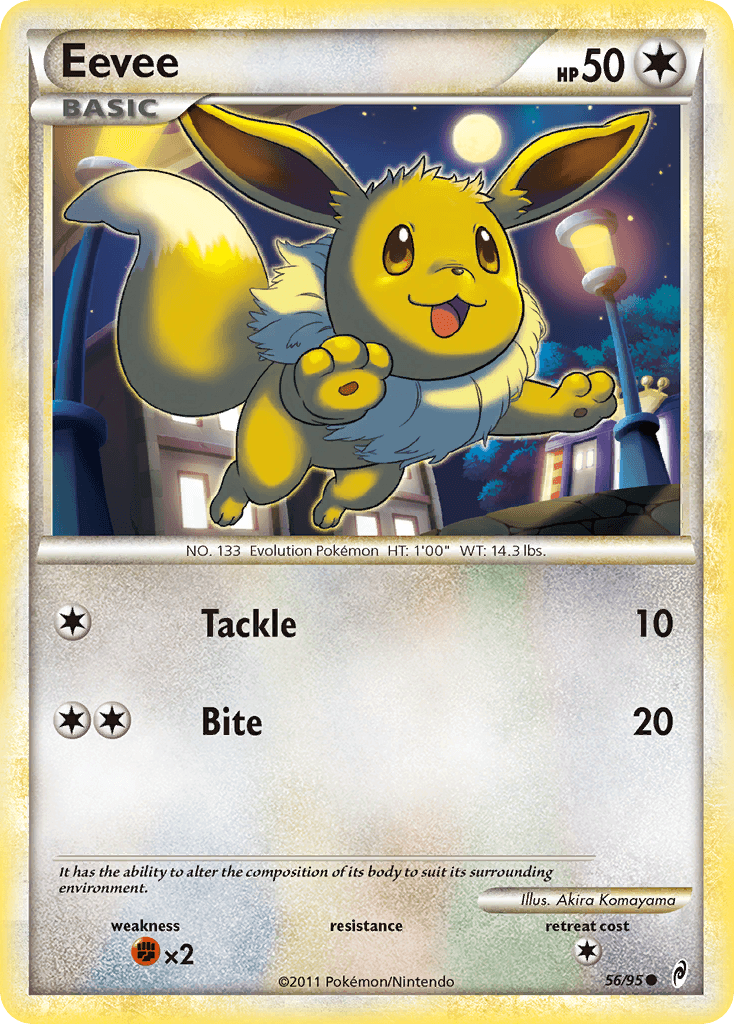 Eevee, kortbilde fra pokemontcg.io