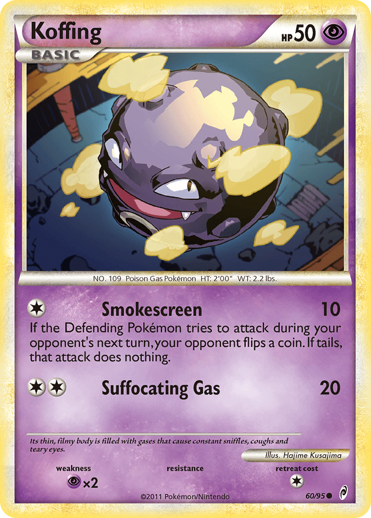 Koffing, kortbilde fra pokemontcg.io