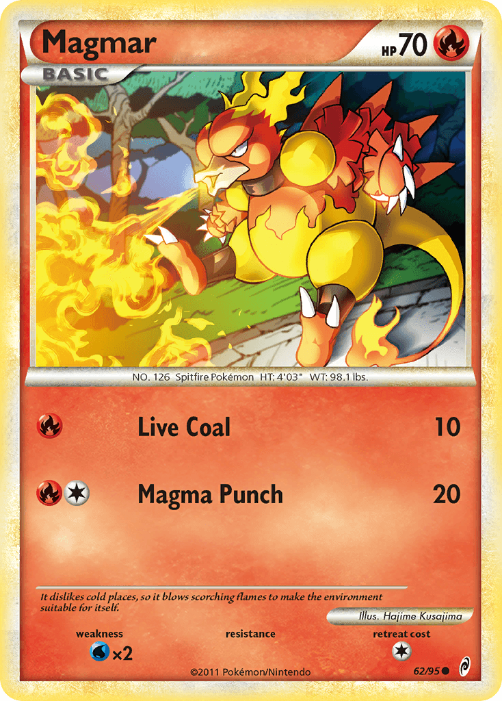 Magmar, kortbilde fra pokemontcg.io