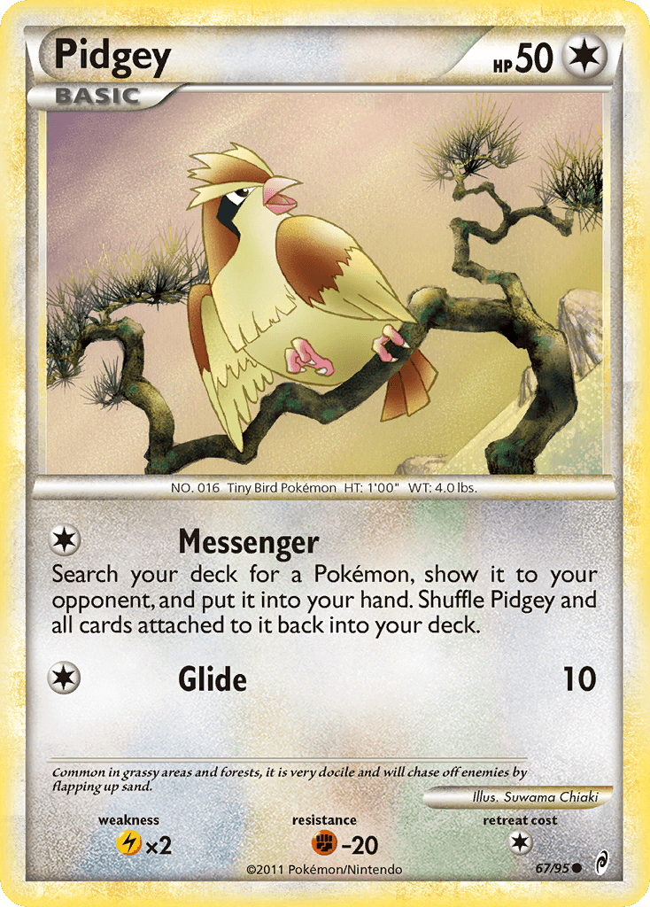 Pidgey, kortbilde fra pokemontcg.io