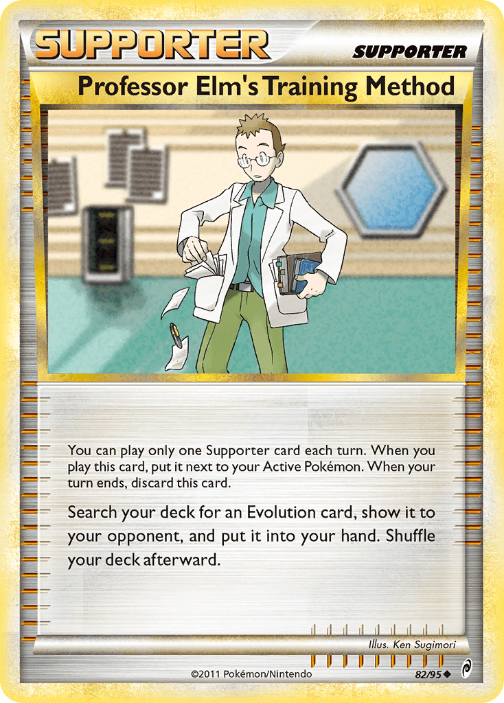 Professor Elm's Training Method, kortbilde fra pokemontcg.io