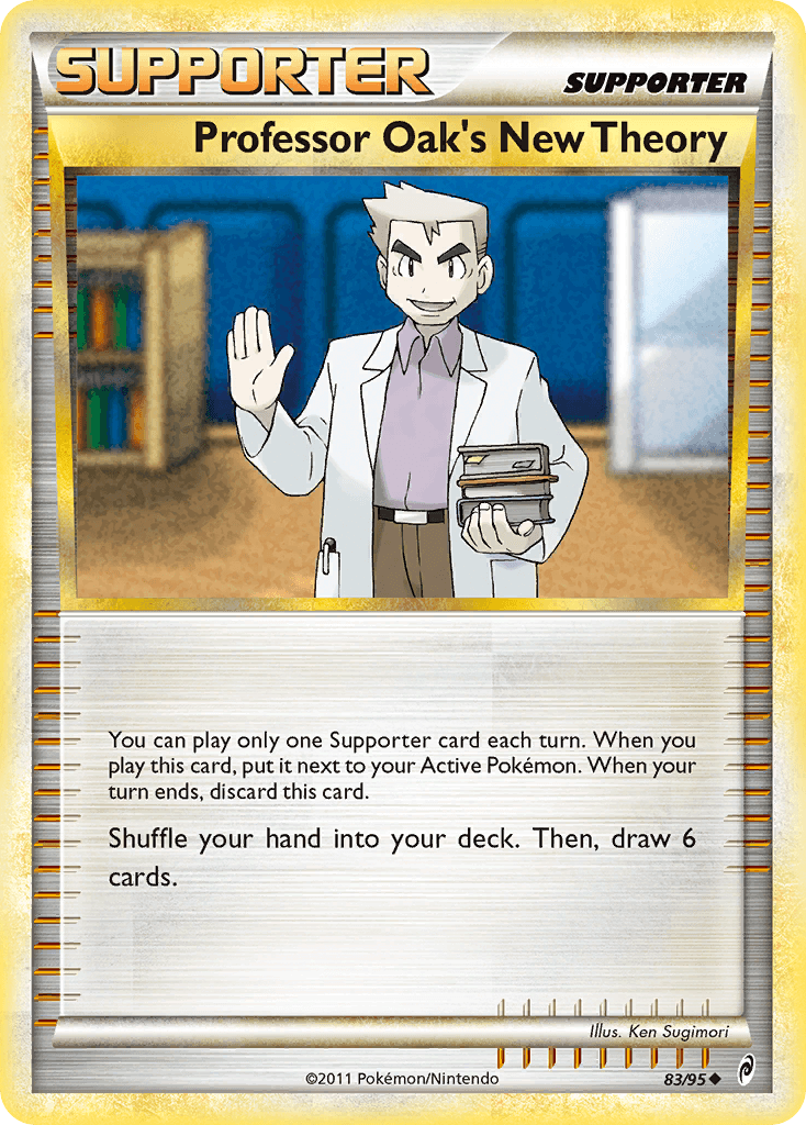 Professor Oak's New Theory, kortbilde fra pokemontcg.io