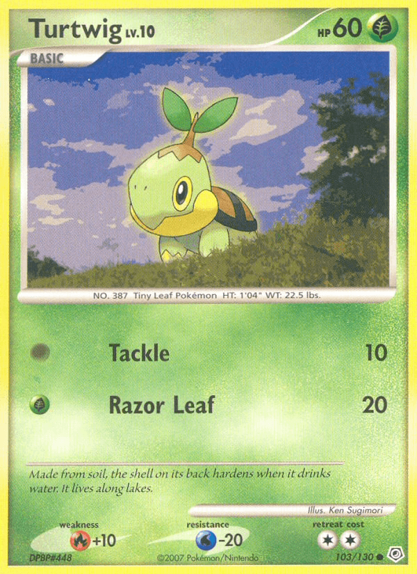 Turtwig, kortbilde fra pokemontcg.io