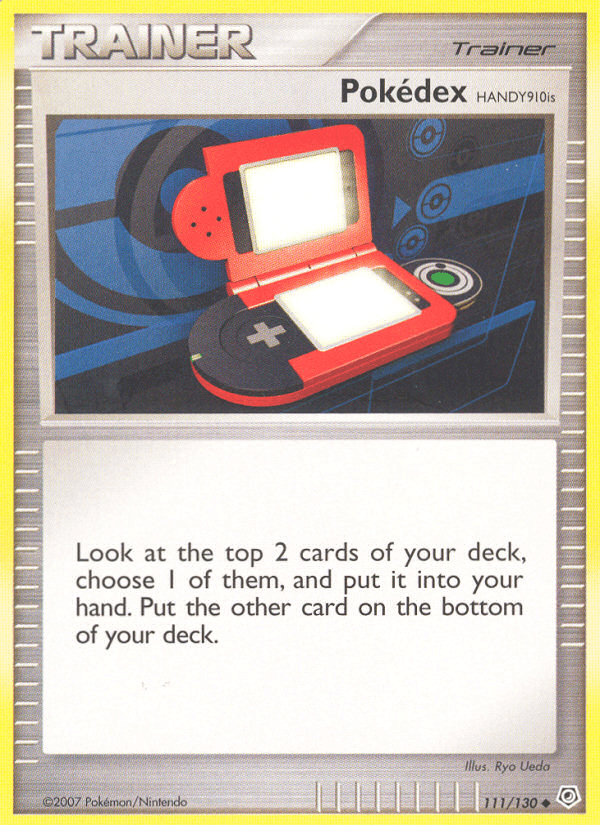 Pokédex HANDY910is, kortbilde fra pokemontcg.io