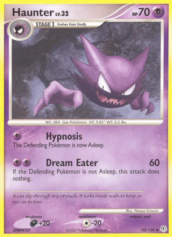 Haunter, kortbilde fra pokemontcg.io