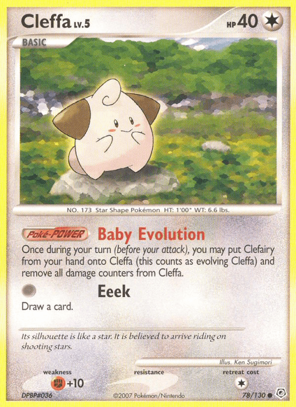 Cleffa, kortbilde fra pokemontcg.io