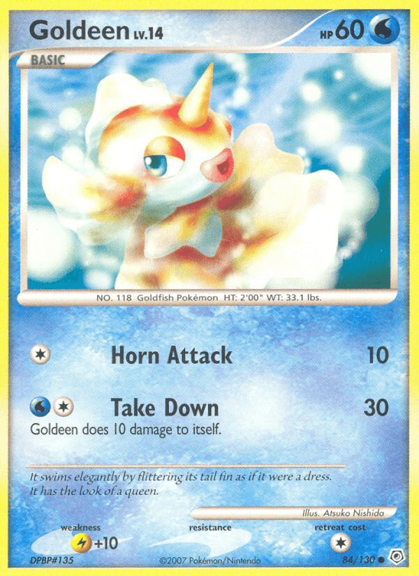 Goldeen, kortbilde fra pokemontcg.io