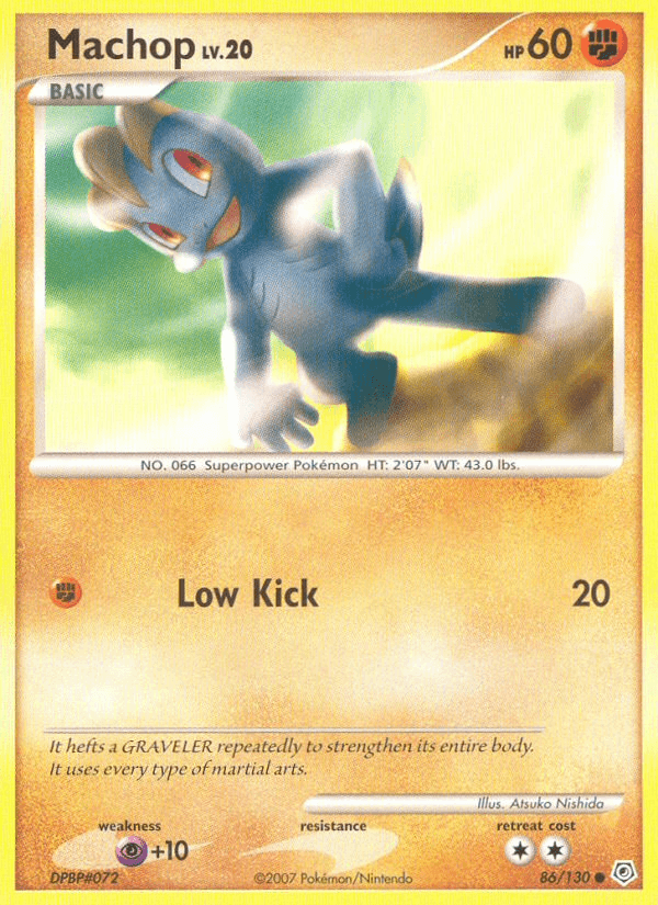 Machop, kortbilde fra pokemontcg.io