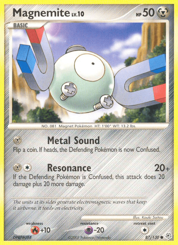 Magnemite, kortbilde fra pokemontcg.io