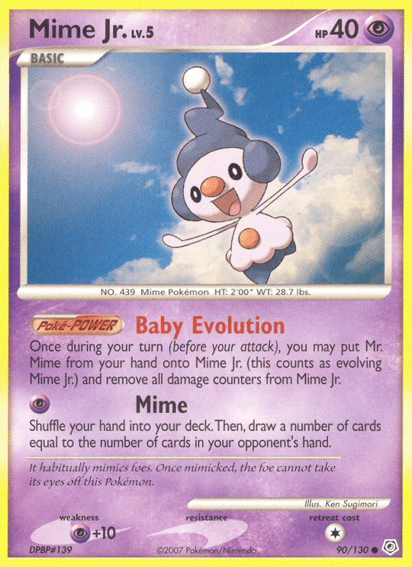 Mime Jr., kortbilde fra pokemontcg.io