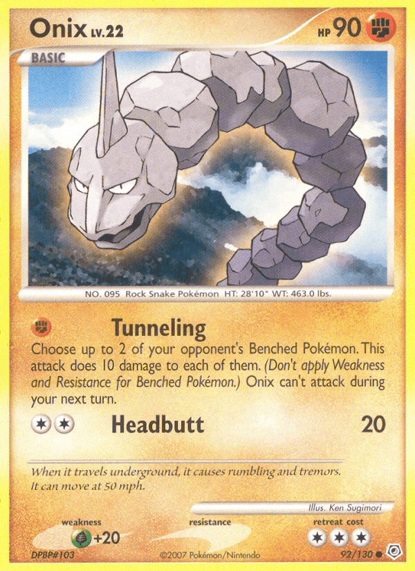 Onix, kortbilde fra pokemontcg.io