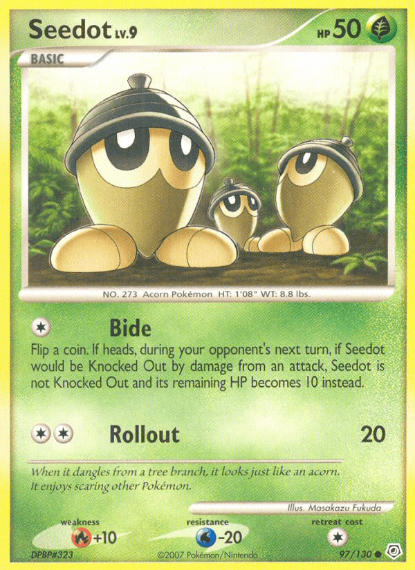 Seedot, kortbilde fra pokemontcg.io