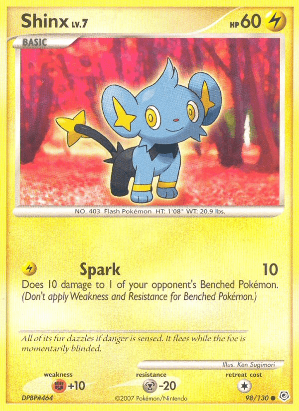 Shinx, kortbilde fra pokemontcg.io