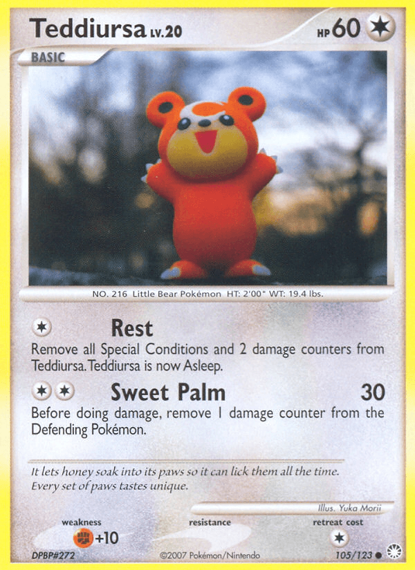 Teddiursa, kortbilde fra pokemontcg.io